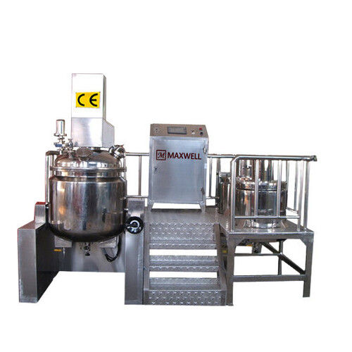 Green Industry Grade Large Vacuum Emulsifying Mixer