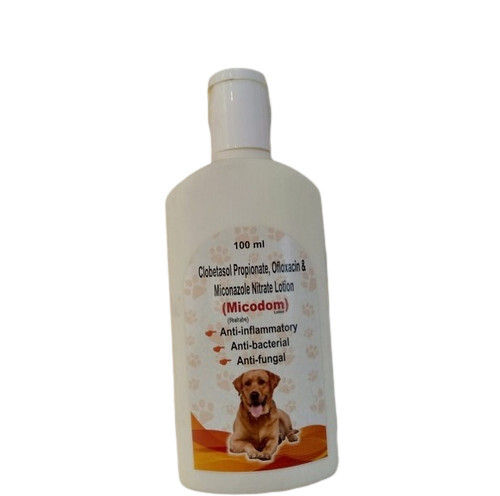 Clobetasol Propionate Ofloxacin And Miconazole Nitrate Lotion For Pet