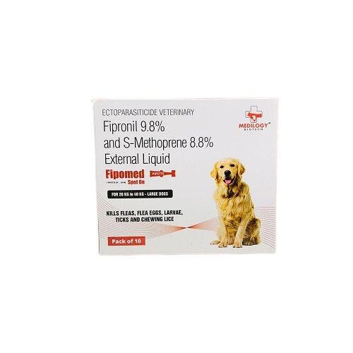 Fipronil 9.8% and S- Methoprene 8.8% External Liquid Large for Veterinary Use