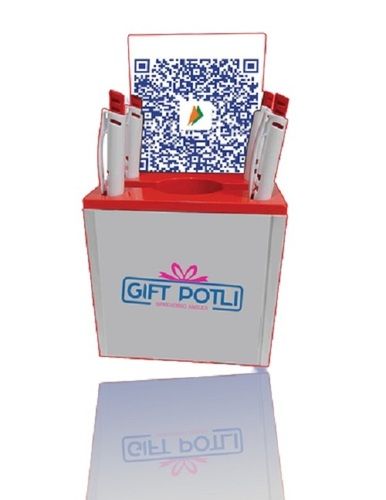 Corporate Gifting Multi Utility Desk Top Stand With Qr Scan