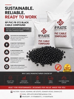 Black Fr Pvc Cable Compound