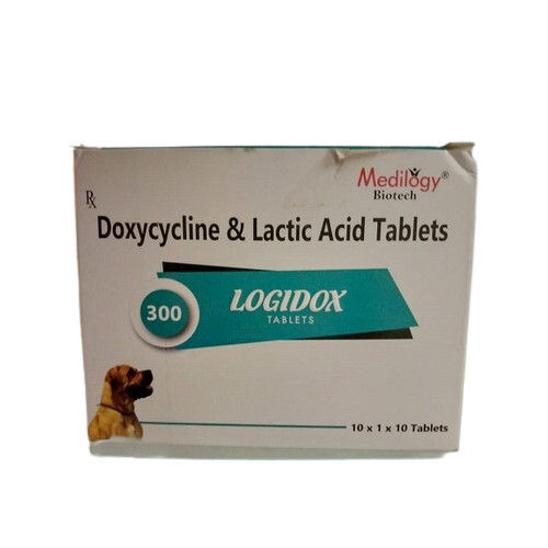 Doxycycline and Lactic Acid Tablets 300 for Veterinary Use