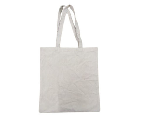 Easy To Carry White Cotton Bags Capacity: 500