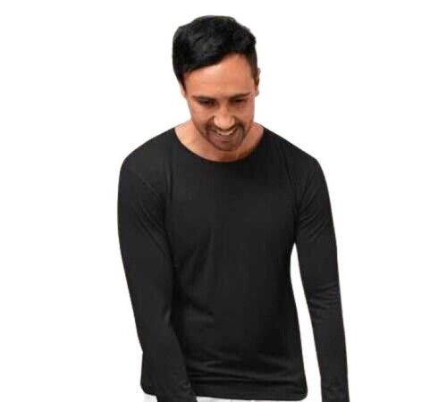 Full Sleeve Mens Black T Shirt Age Group: Adult