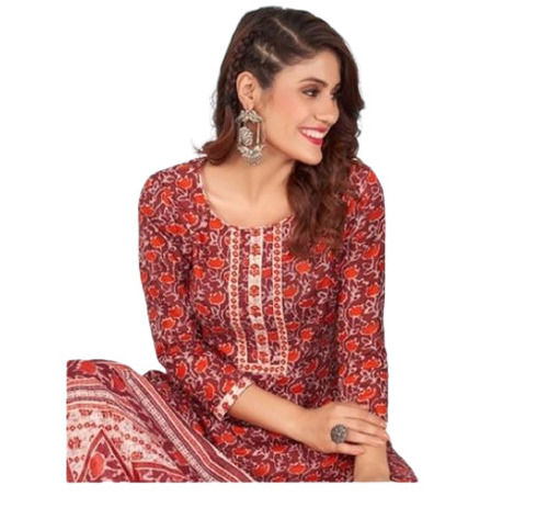 Ladies Churidar Suit - Color: Multicolor