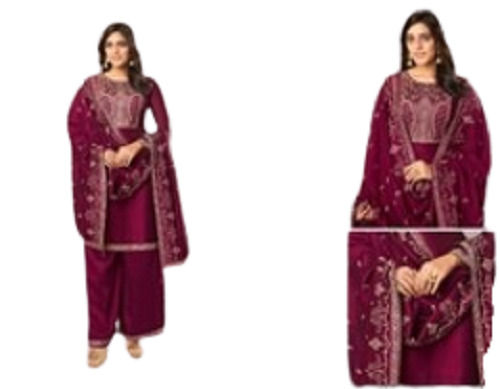 Designer Punjabi Cotton Suit For Ladies 