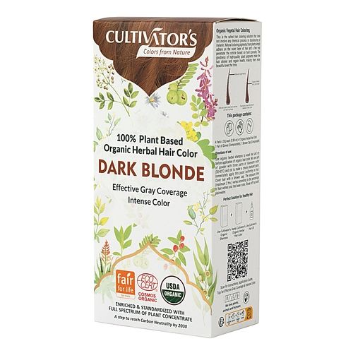 Organic Herbal Hair Color- Dark Blonde