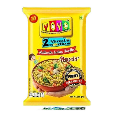 Spice 2 Minutes Instant Masala Noodles Pack Size: 96 Pices Per Box