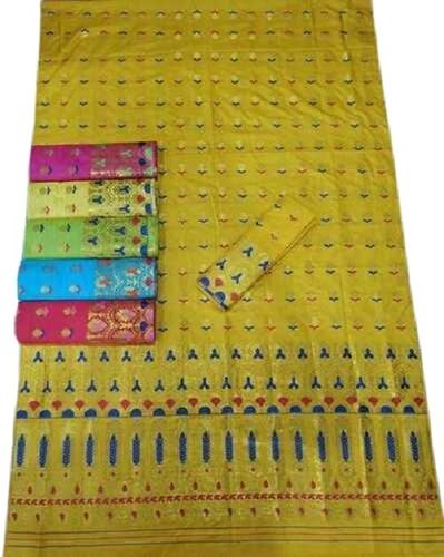 Assamese Mixpat Mekhela Chador Saree