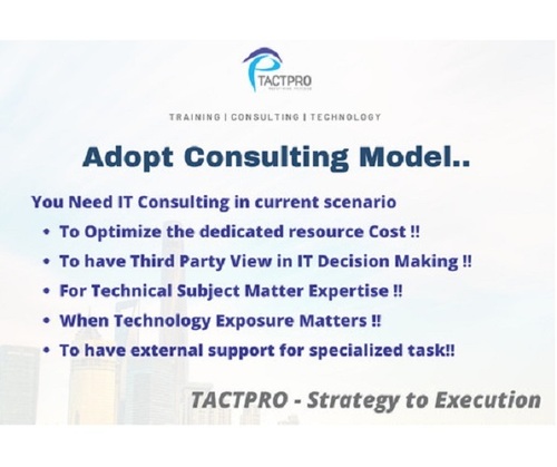 IT Infrastructure Consulting Services By Tactpro Consulting