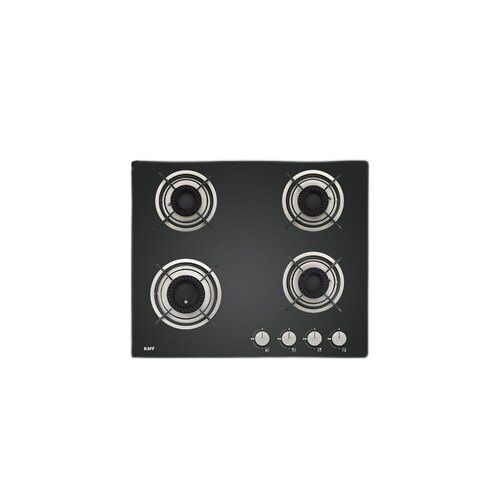 Brown Kaff Crh 604 Black Coated Tornado Style Built-In Kitchen Hobs