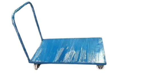 Manually Operated Portable And Moveable Platform Trolley With Four Wheels