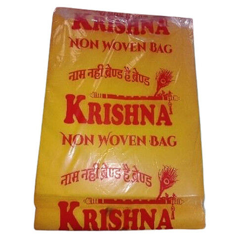 With Handle Printed Non Woven Carry Bags