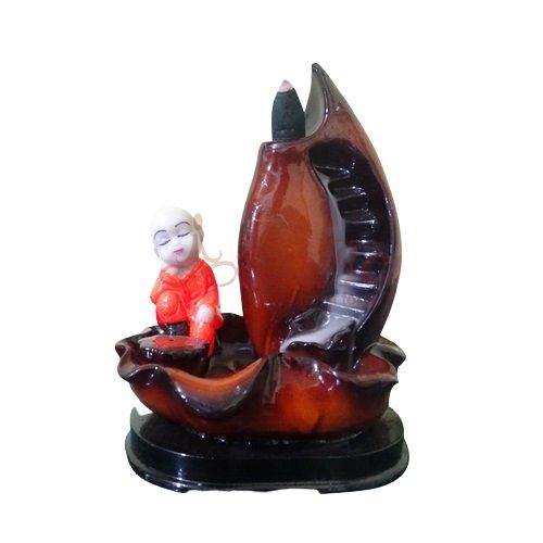 Orange Baby On Boat Back Flow Smoke Fountain