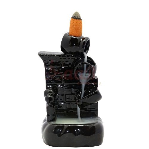 Ceramic Mattki Back Flow Smoke Fountain