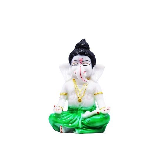 Glossy Finish Decorative Bal Ganesh Statues