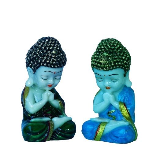 Long Lasting Shine Monk Buddha Statues