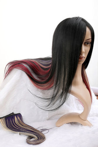 Full Length Colorful Natural Original Human Hair Wigs