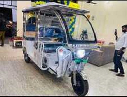 Heavy Duty Battery Operated Electric Rickshaw