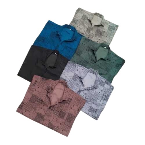 Mens Poly Cotton Shirt