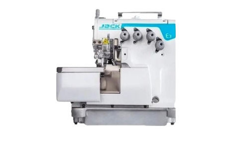 White Overlock Sewing Machine