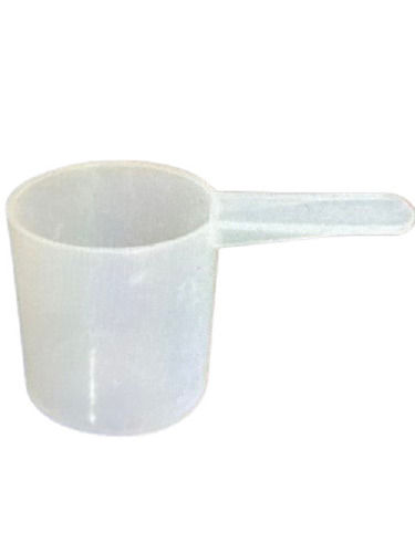 Durable White Plastic Scoop