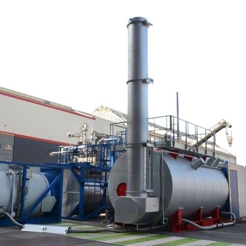 Gray Heavy Duty Industrial Steam Boilers