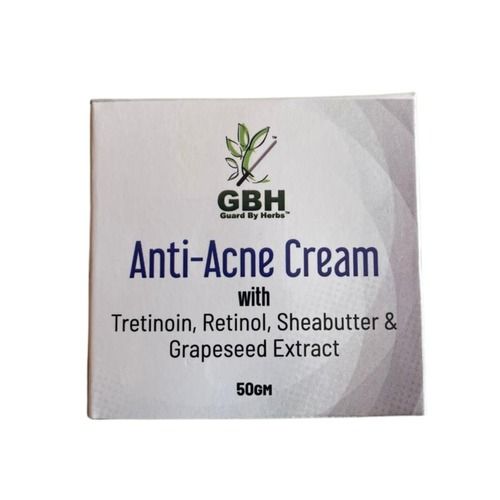 Gbh Antiacne Cream With Tretinoin Retinol Sheabutter And Grapeseed Extract