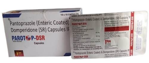 Parotop Dsr Pantoprazole Domperidone Capsules Ingredients: Pantoprazole-40Mg