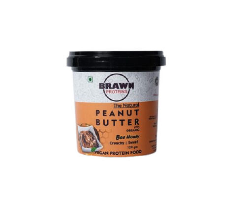 Brown 99.9% Pure Nutrient Enriched Healthy Honey And Chocolate Peanut Butter