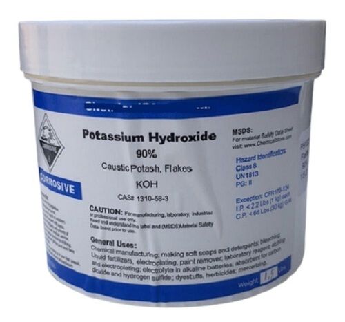 Potassium Hydroxide Flakes (KOH) - Bulk Apothecary