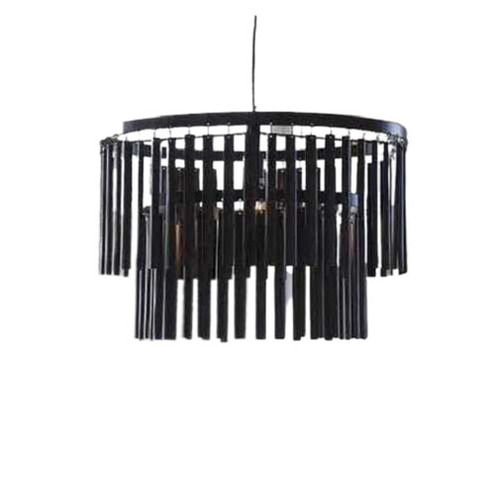 Black Energy Efficient Lightweight Electrical Decorative Hanging Lamps For Home Decoration