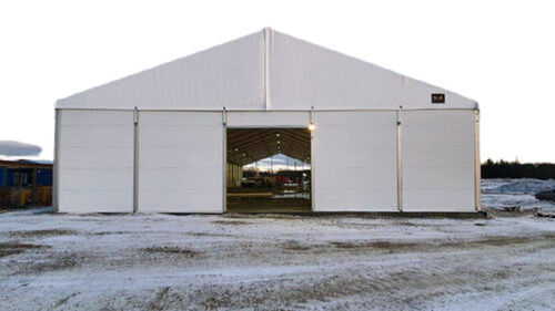 Large Space Waterproof Weather Resistant Prefabricated Industrial Building