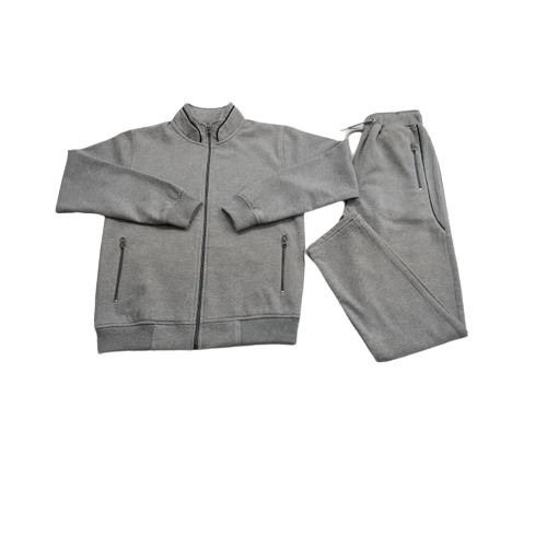 Mens Plain Regular Fit Winter Track Suit Size: Extra Small