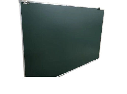 Wall Mounted Rectangular Green Writing Boards With Aluminium Frame For School