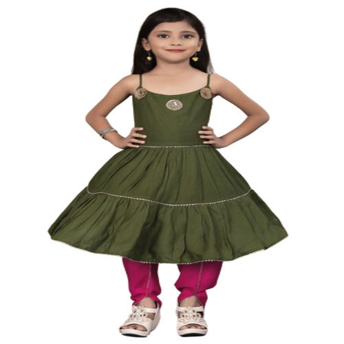 ETHNIC PRINTED GIRL DHOTI KURTA