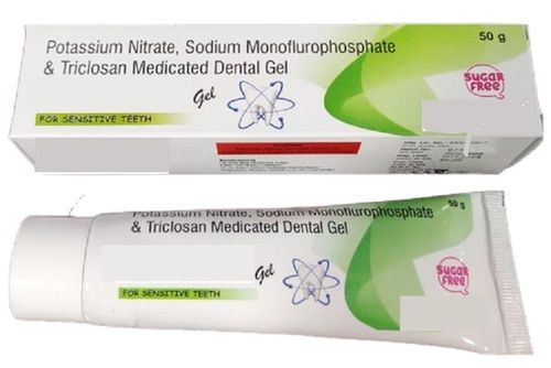 Potassium Nitrate Sodium Monofluorophosphate and Triclosan Medicated Dental Gel