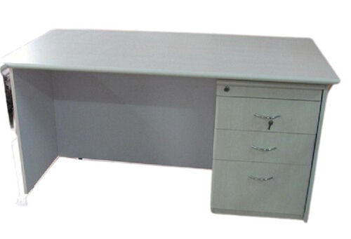 Floor Standing Rectangular Termite Resistant Solid Wooden Modular Office Table