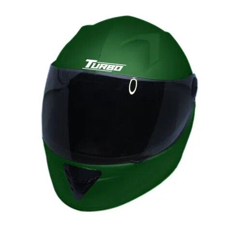 Blue Turbo Green Full Face Helmet