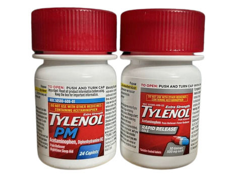 Tylenol Tablets For Pain Relief