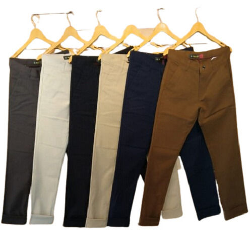 42 Light Khaki Mens Trousers - Get Best Price from Manufacturers & Suppliers  in India