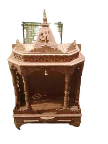 Light 

Weight Finely Carved Solid Wood Construction Wooden Temple