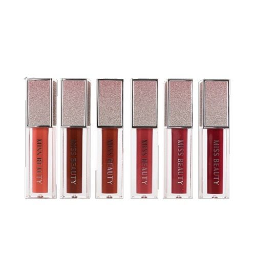 6 Colors Matte Lip Gloss Set