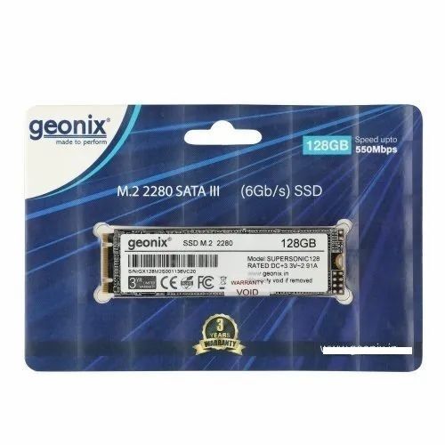 Ssd Geonix Black 128 Gb सॉलिड स्टेट ड्राइव