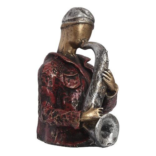 Polyresin Trumpet Music Man Statue