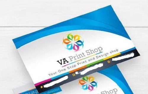 Rectangle Premium Business Card Design Services By Sadhana Traders