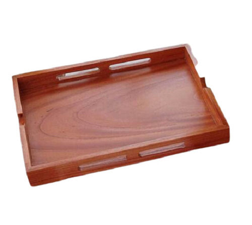 Lightweight Rectangular Termite Resistant Plain Wooden Trays