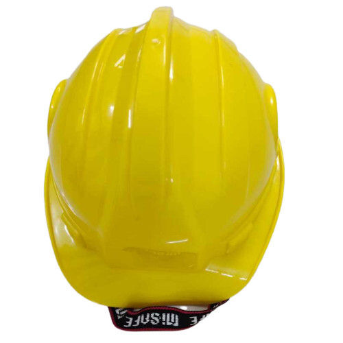 Construction Safety Helmet - Color: Yellow