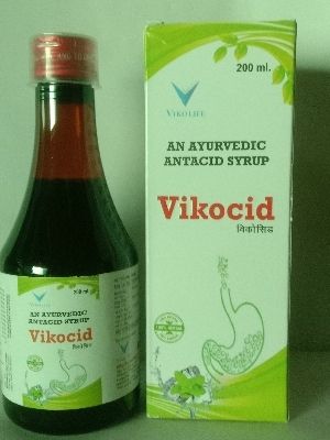 Ayurvedic Vikocid Antacid Syrup