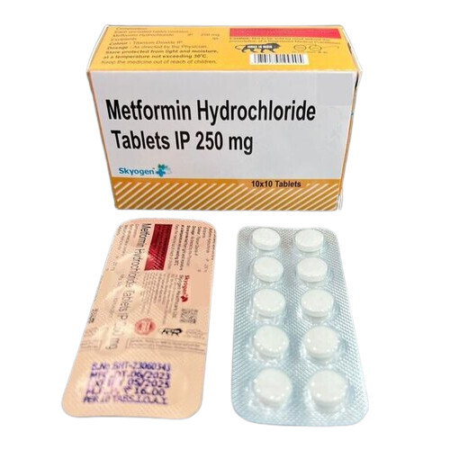 Metformin Hydrochloride Tablets Ip 250 Mg at Best Price in Mumbai ...